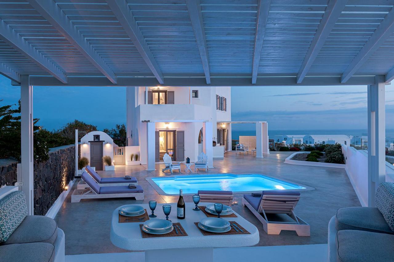 Hemera Holiday Home Villa On Santorini Akrotírion Exterior foto
