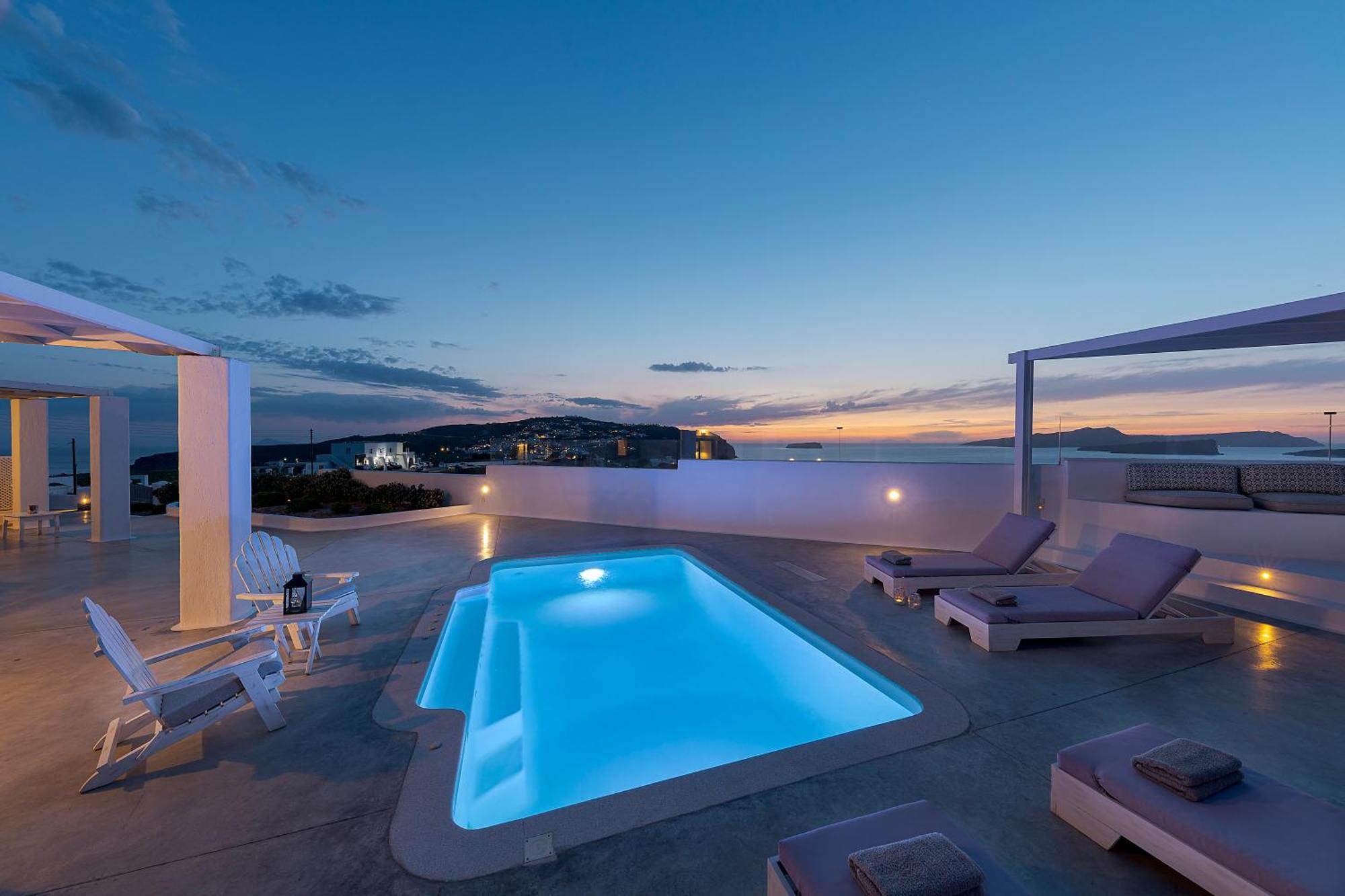Hemera Holiday Home Villa On Santorini Akrotírion Exterior foto